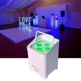 4*18W RGBWAUV LED Wireless Battery Wedding UpLight DB-BT0418A